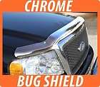   Ford F150 Chrome Stone Bug Wind Deflector Guard Shield (Fits F 150