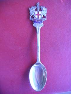 tourist/souvenir spoon,City of London,Domine Dirige Nos  