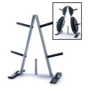  Cap Barbell RK G19A 1 Plate Rack with Bar Holders Sports 