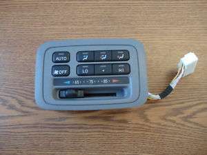 TOYOTA land cruiser rear seat climate control heater  