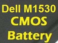 New Dell XPS M1530 CMOS RTC Reserve Battery  
