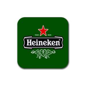 New Heineken Logo Beer Mats Coasters set of 4 pack  