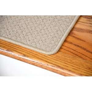 Dean Premium Nylon Carpet Stair Treads   Pindot Beige 36 x 9 (Set of 