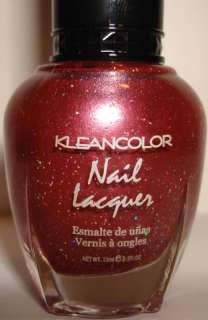 KLEANCOLOR NAIL POLISH~LACQUER ~ ORCHID CHORME # 128 ~ NEW  