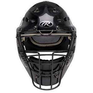   System Hockey Style Catchers Helmet and Mask Combo