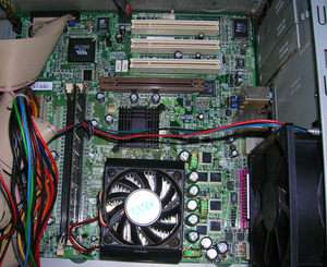 Compaq Presario 6000 AM37 AMD Motherboard W/CPU 512MB Memory Heatsink 