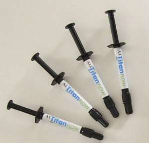 Flowable Dental Composite 4 1.5g Syringe Horizon Titan  