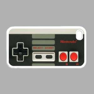 Nintendo Controller NES Retro iPhone 4 Hard Case White  