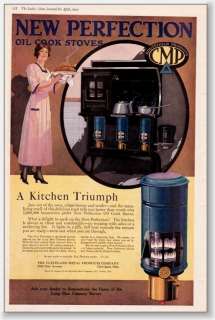1919 Cleveland Metal Products Co. Oil Cook Stoves AD  