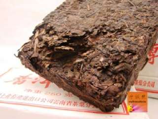 Zhong Cha Brand pu erh 7581 cooked tea brick 250g year  