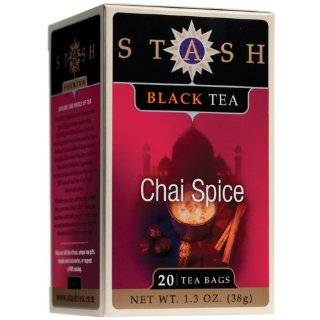 Stash Premium Chai Spice Black Tea, Tea Bags, 20 Count Boxes (Pack of 