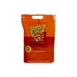  Cheetos Cheese Flavored Snacks, Crunchy, 12 oz, (pack of 3 