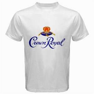 Crown Royal  Logo New White T Shirt  