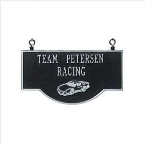  Personalized Chopper Storefront Sign (Black Plaque with 