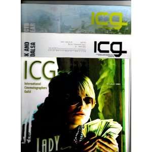  International Cinematographers Guild Magazine Three Issues 