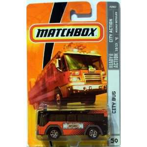  Matchbox 2009 #50 City Bus 164 Toys & Games