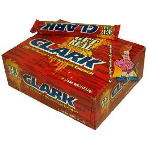 Clark Bar (24 Bars) Grocery & Gourmet Food