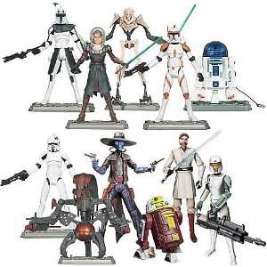  Star Wars Clone Wars Action Figures Wave 7 Toys & Games