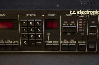 RARE CLEAN TC ELECTRONIC 2290 DIGITAL DELAY U2 EDGE MUST SEE grlc632 