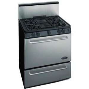 Premier Pro Series P30S320BP 30 Commercial Style Gas Range with 4 