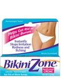 Bikini Zone Medicated Creme, Lidocaine  Topical Analgesic, 1.0 oz 
