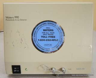 Waters Millipore 990 Photodiode Arrray Detector HPLC  