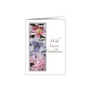  Sympathy and Condolences, Flowers Card Health & Personal 