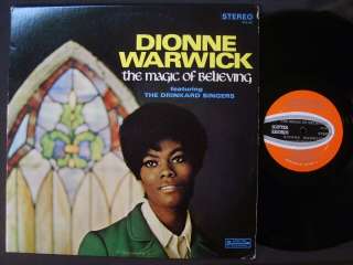 DIONNE WARWICK Magic of Believing 1968 SCEPTER LP NM  