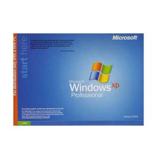 Operating System Windows XP Professional w/ SP3 (No disc)  Upgrade