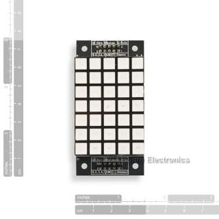 2pcs 1.8 5*7 Dot Matrix Display information Board with Demo Board