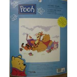   Disneys Pooh  Story Time Counted Cross Stitch Kit 