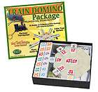 Train Domino Package   91 Tiles/ Center hub & 8 Markers