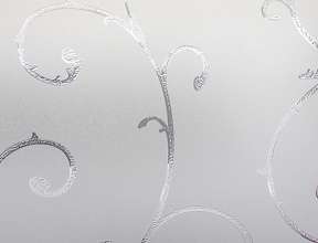 ETCHED LACE Decorative Window Door Glass Film Clings  