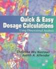 Quick and Easy Dosage Calculations by Christina Wu Nasrawi and Judith 