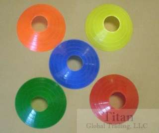 DISC CONES for Sports Drills Training Qty 30  