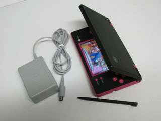 Nintendo DSi Game System   Black & Pink Custom Color Combo  