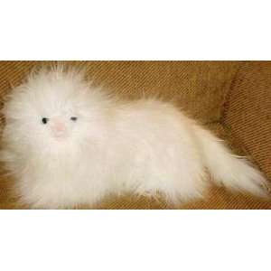  Vintage Dakin White Persian Plush Cat Toys & Games