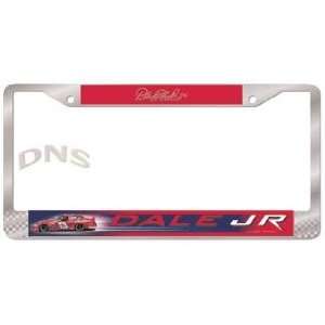 Dale Earnhardt Jr. Chrome License Plate Frame  Sports 