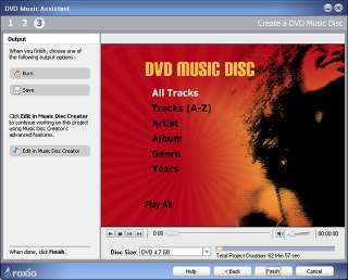 Use DVD Music Assistant to create hours of DVD music. View larger .