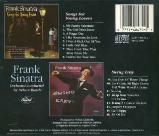 FRANK SINATRA Songs 4 Young Lovers (54) Swing Easy (54)  