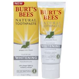    Burts Bees Whitening Toothpaste 4 oz