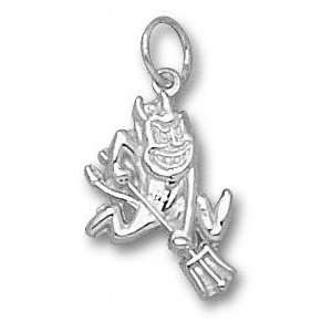   State Sun Devils ASU NCAA Sterling Silver Charm