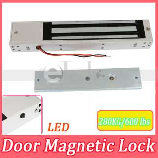 Electronic Single Door Magnetic lock 280KG/600lbs With LED  