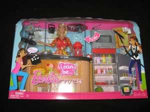   BE a TV CHEF network television PLAYSET oven refrigerator set  