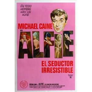  Alfie (1966) 27 x 40 Movie Poster Argentine Style A
