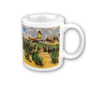 The Mill of Alphonse Daudet at Fontevieille by Vincent Van Gogh Coffee 