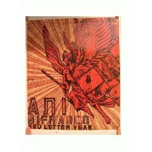 Ani Difranco Poster Di Franco Red Letter Year