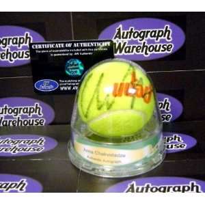 Anna Chakvetadze Autographed/Hand Signed Tennis Ball  