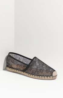 Valentino Lace Flat Espadrille  