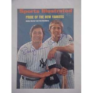 Bobby Murcer & Ron Bloomberg Autographed July 2, 1973 Sports 
